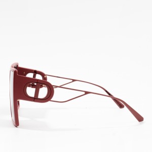 wholesale metal luxury oversized sunglasses women shades