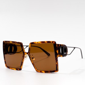 wholesale metal luxury oversized sunglasses women shades